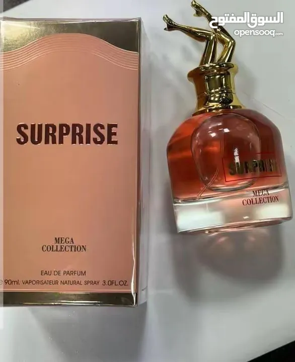 عطر سبرايز SURPRISE النسائي حجم 90 مل – إصدار Mega Collection   عطر يخطف الأنفاس لكل امرأة