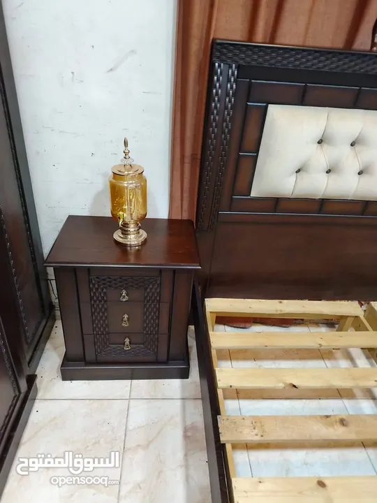 غرفه نوم لاتيه وبلوط