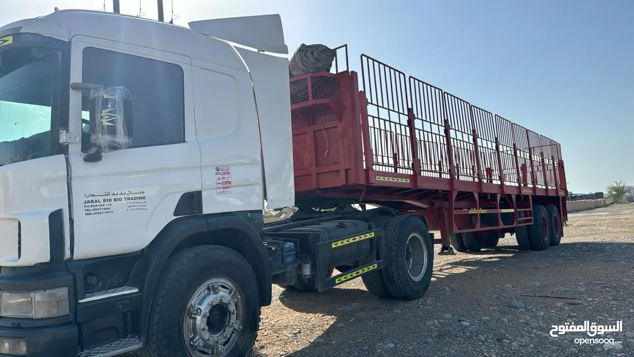 40 feet flatbed heavy duty truck for rent