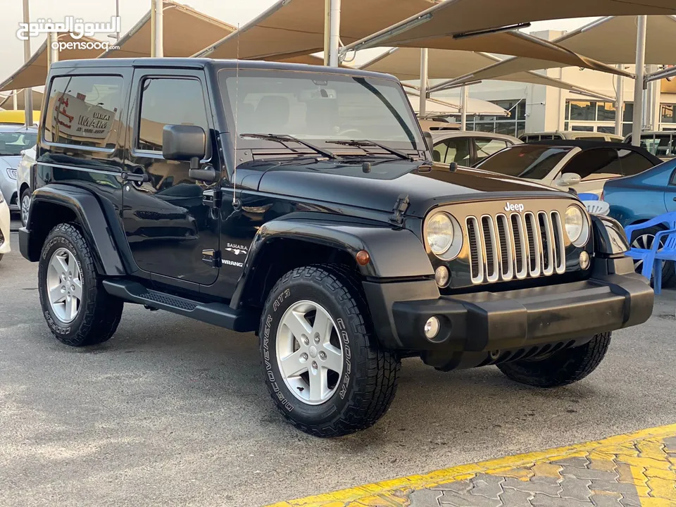 Jeep Wrangler Sahara 2016 black