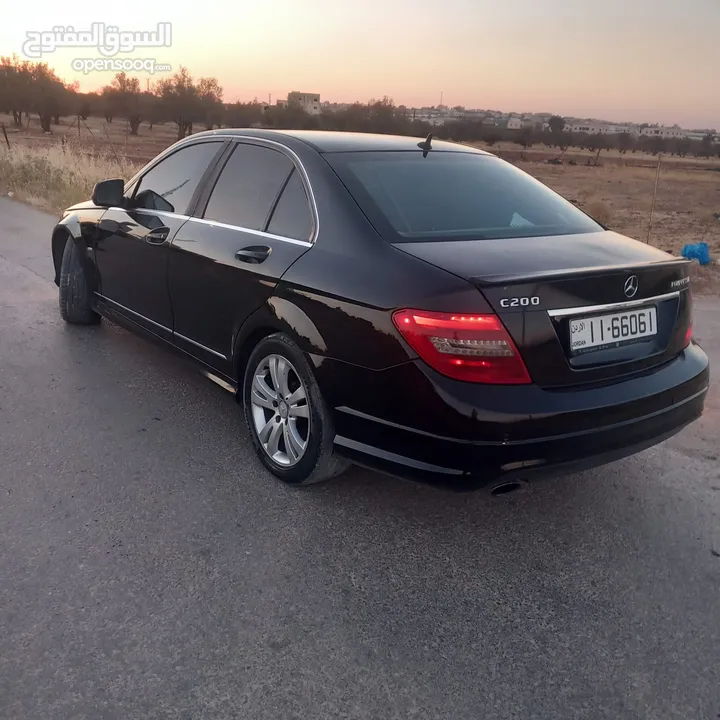 مرسيدس بنز C180 AMGاصلي  فحص كامل  موديل 2008 فتحه فل كامل