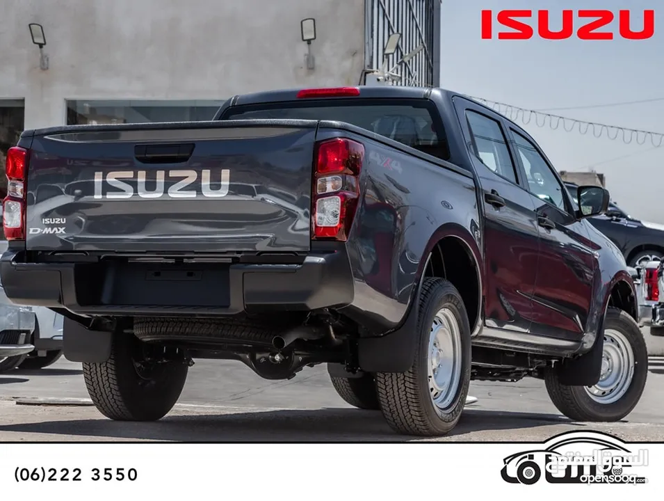 Isuzu D-Max 2025 جير عادي، عداد صفر و كفالة الشركة