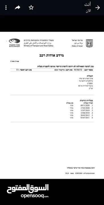 TOMCAR ISRAEL TM27