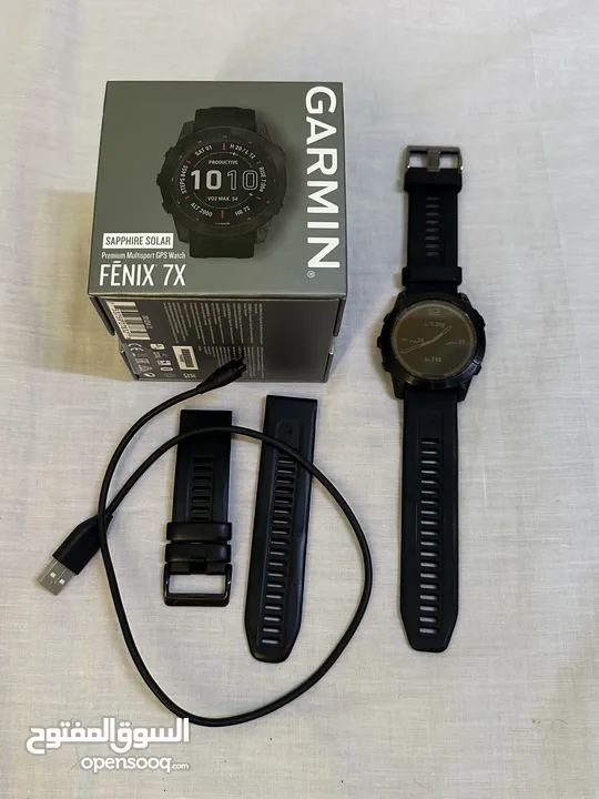 Garmin 7x sapphire solar جارمن 7اكس سافاير سولار