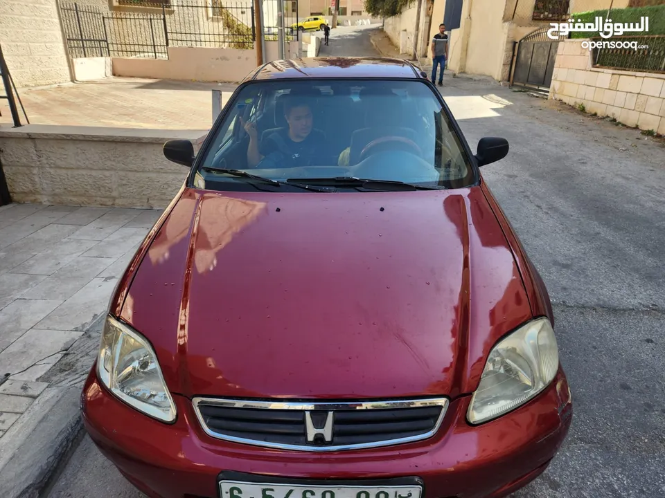 هوندا سيفيك موديل 1999 يد أولى وقطع اصليه لم تتعرض لأي حوادث نظيفه موتور 1600 جير