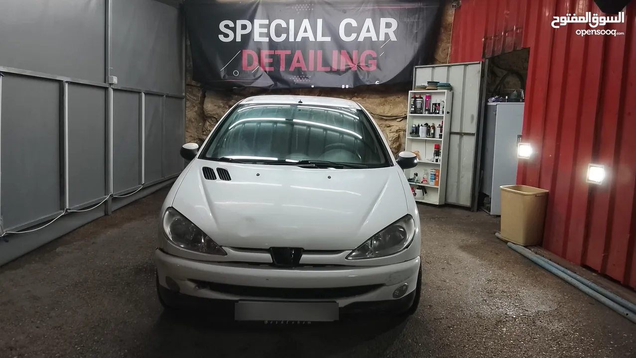 بيجو206 مرخصة جديد