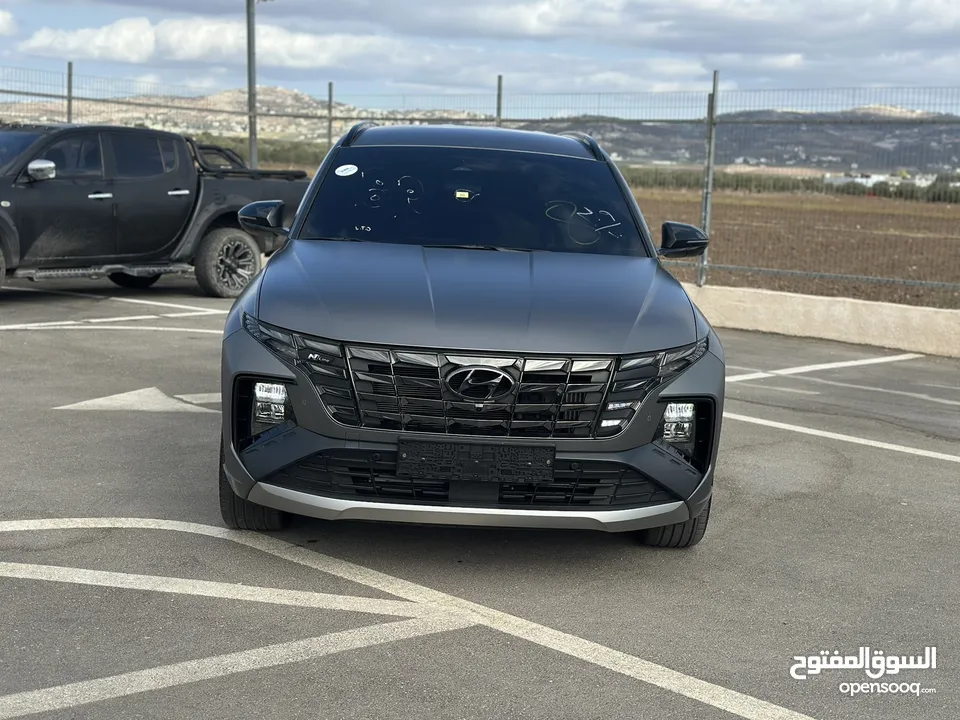 هونداي توسان N-Line    2023/ فل الفل بدون فتحة سقف بانوراما  فل مسكر