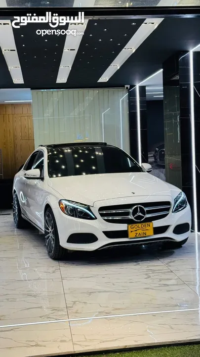 مرسيدس C300 2016 فل اضافات