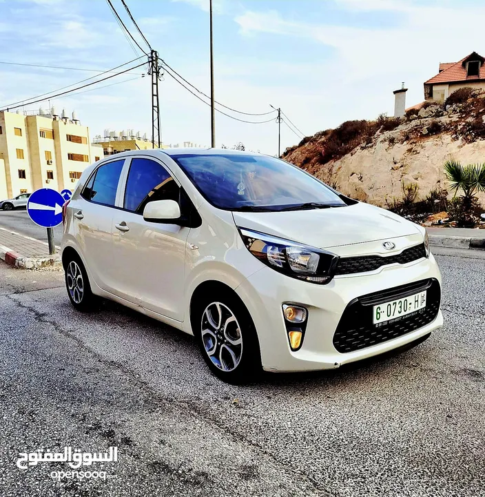 كيا بكانتو 2020 عداد قليل 39 دهان الشركه بل كامل