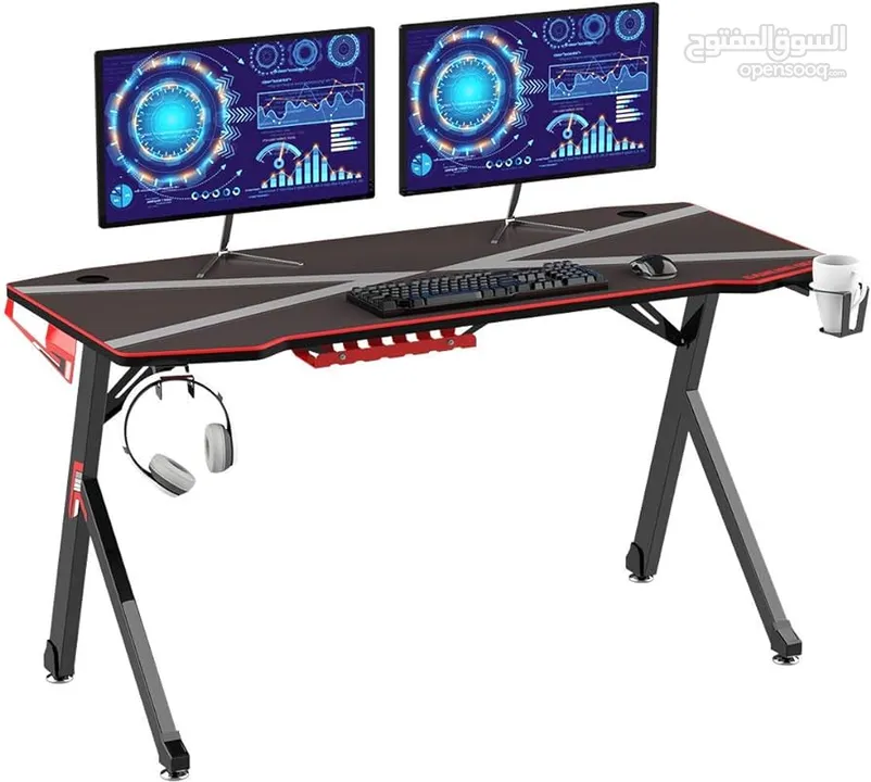 الأوفر في عالم ال GAMING  طاوله جيمنج من GAMING Desk ب 70 JD فقط