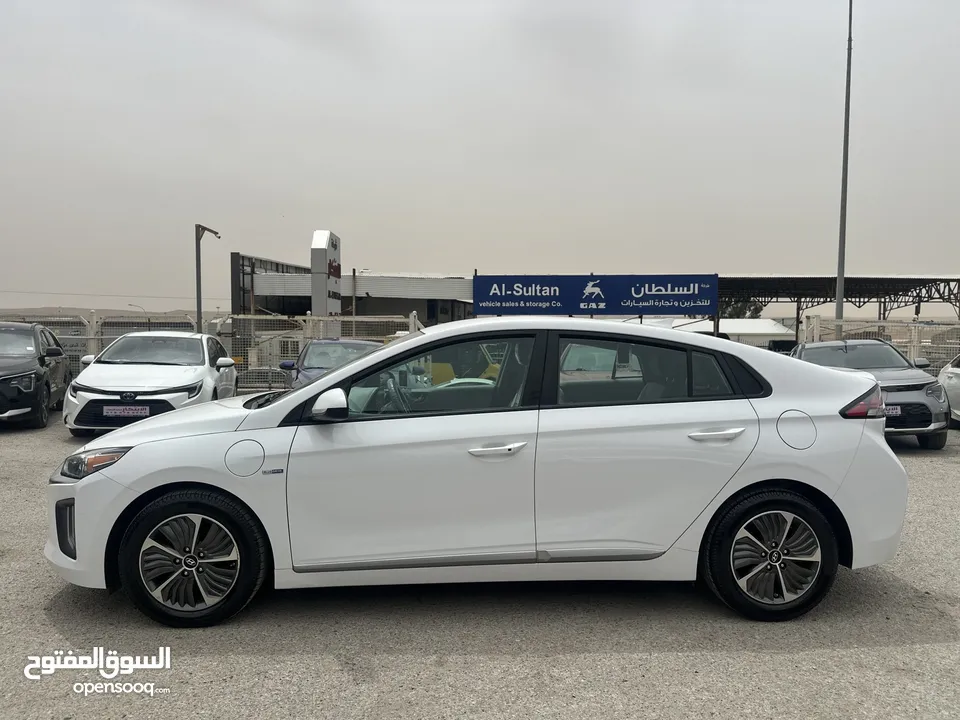 هيونداي ايونك هايبرد بلج ان 2020 كرت ابيض فحص كامل حره غير مجمركه