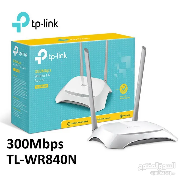 Tp Link TL-WR840N WiFi Router Extender access point 4 in 1