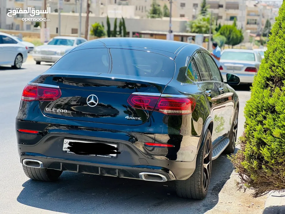 مرسيدس جي ال سي مايلد هايبرد نأيت بكج  Mercedes GLC200 coupe 4Matic...2021