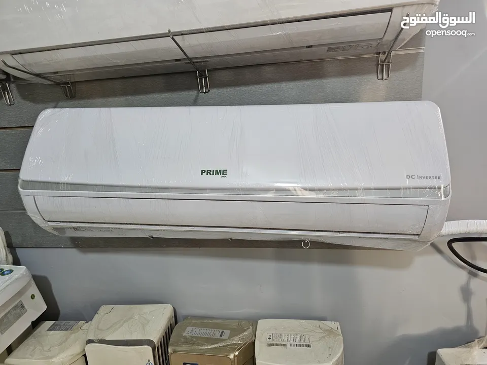مكيفات 1.طن  1.5 طن 2 طن انفيرتير مستعمل  A+++ بحالة الوكاله شامل توصيل وتركيب