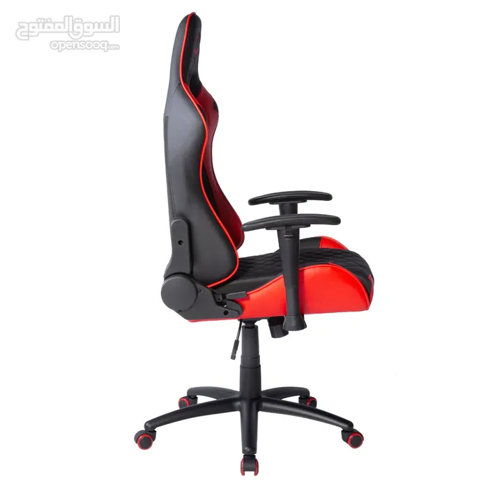 Redragon KING OF WAR C601 GAMING CHAIR-black-red كرسي ريدراجون أصلي مكفول اسود واحمر