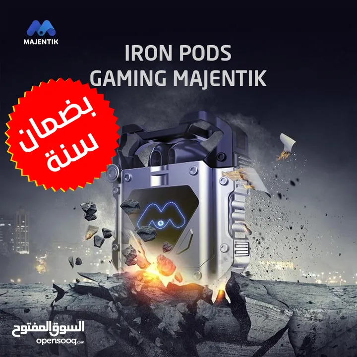 iron pods Gaming Majentik.