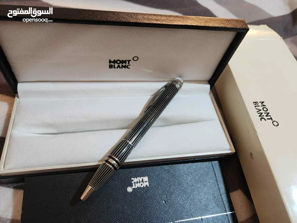 قلم مونت بلنك الاصلي جديد قلم montblanc للبيع قلم مونت بلانك
