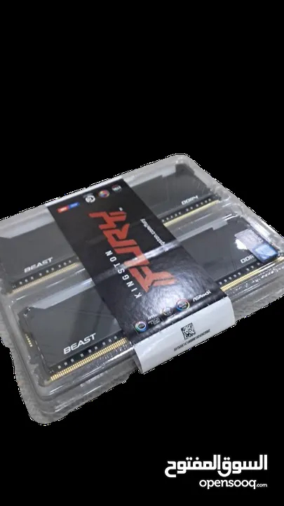 (للبيع FURY Beast RGB Black Ram 16GB (2*8GB) 3200MHz DDR4 CL16 ب 23 دينار تواصل  عبر واتساب