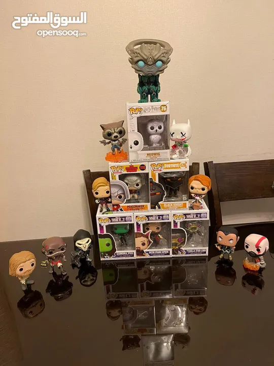 للبيع عدد 15  شخصية Funko Pops