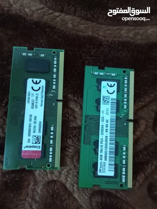 RAM for Laptop DDR4 (4 GB) for sale رام لجهاز اللابتوب ددر4 4 جبجابايت للبيع