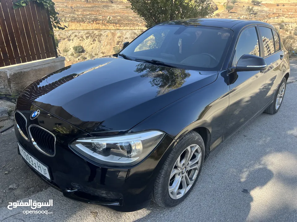 سيارة بي ام دبليو المانية من طراز BMW 116i انتاج وترخيص 2015 للبيع المستعجل