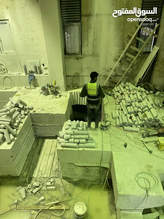 قص خرسانة فتحات كور ماشين قص باطون مسلح concrete cutting حقن ايبوكسي هدم وازالة فتح كور فواصل تمدد