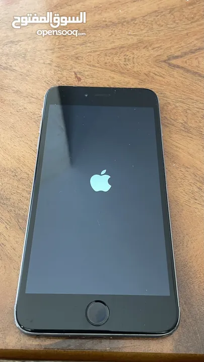 ايفون 6plus بحالة فوق الممتازة