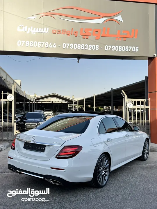 مرسيدس E350 2020 AMG فحص كامل فل اضافات اعلى صنف وارد المانيا ممشى قليل بحالة الوكالة