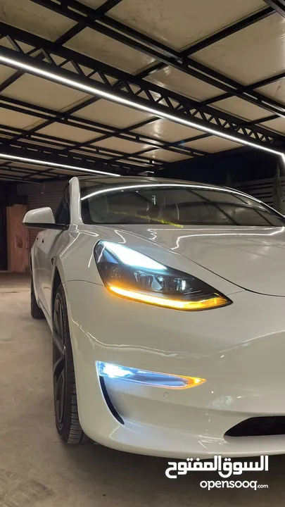 تيسلا موديل 3 لونغ رينج Tesla model 3 long range 2022 عدد 2