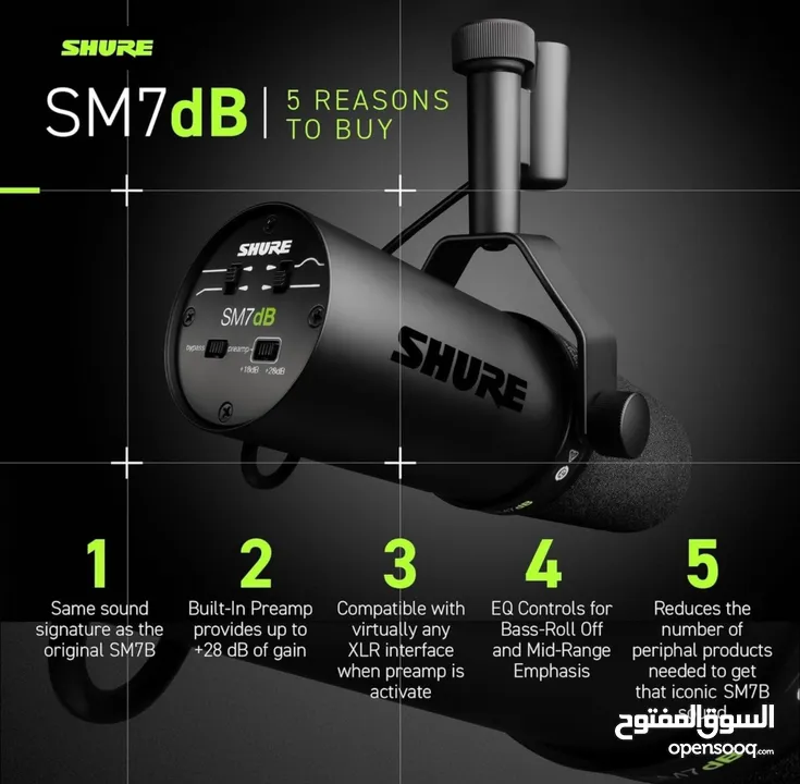 SHURE SM7dB