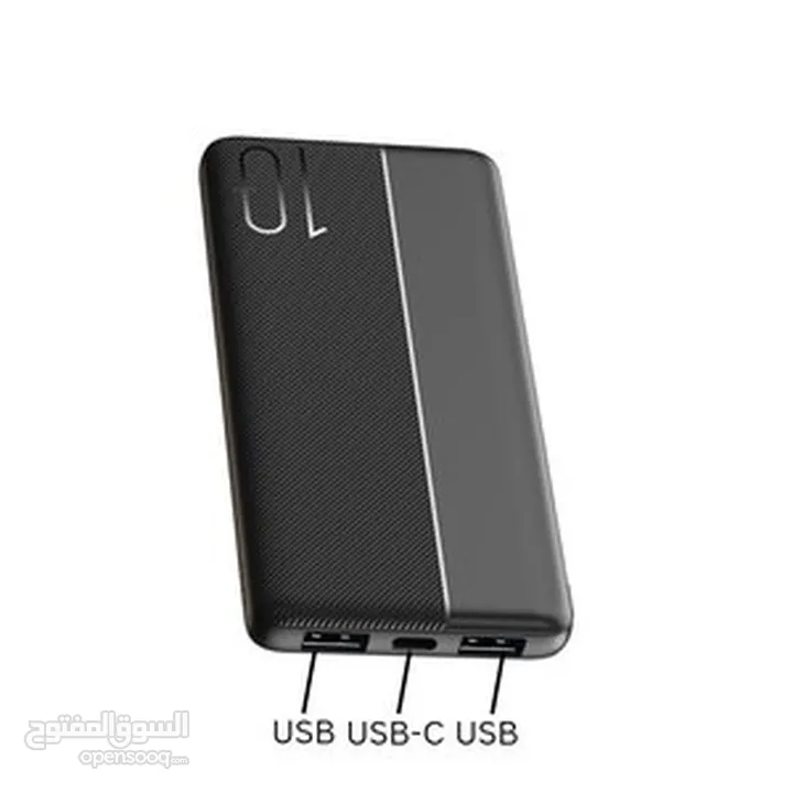 WIWU Power Bank 10000 mAh Dual USB  Type-C Output White -NEW -MEAGByte