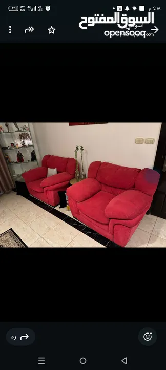 كنب دب امريكي اصلي بحاله جيده للبيع