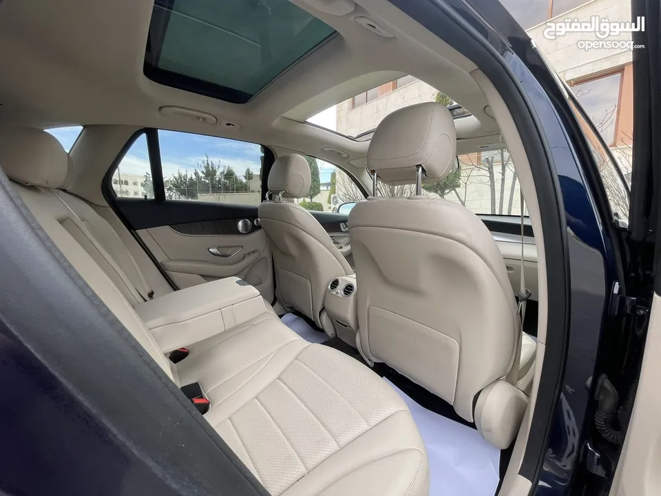 مرسيدس glc 350e هايبرد وكهرباء قمة الفخامة اعلى اضافات 7جيد جمرك جديد 5كاميرات غرفه بيج glc350e