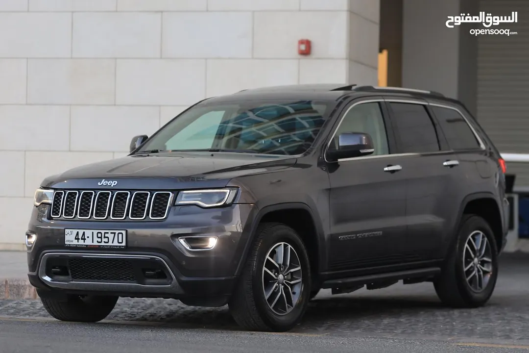 2017 Jeep Grand Cherokee Limited جيب جراند شيروكي ليميتد موديل 2017 فحص كامل 7 جيد بدون ملاحظات