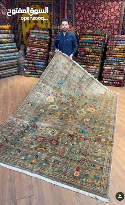 بيع السجاد اليدوي مع الشحن المجاني