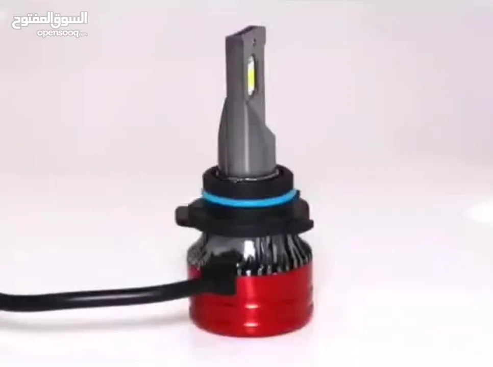 لمبات ليد مركبات بقوة  60000LM 120W 6000K بالإضافة العمر الافتراضي للمبة 50000h  إلى كفالة 6 أشهر.