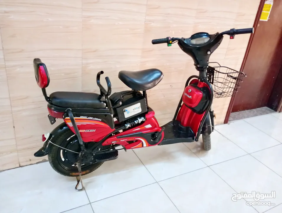 Electric bicycle scooter, E-bike