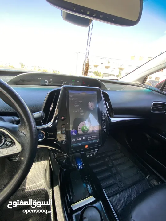 Toyota Prius prime plug-in Hybrid موديل 2017 بطارية ليثيوم فل كامل اعلى صنف