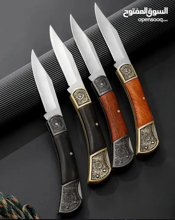 Handmade kitchen folding knives