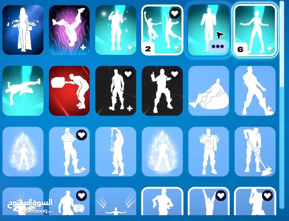 حساب فورت نايت للبيع بسعرر حرققققق  من الشابتر الثاني السيزون الرابع مشحون فيه 2 باتل باس