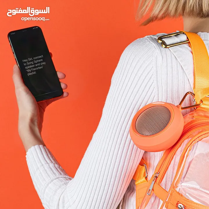 سماعه مكبرات صوت بلوتوث محمولة (IPX6 - مقاومة للماء)  Portable Bluetooth Speakers (IPX6–Waterproof)