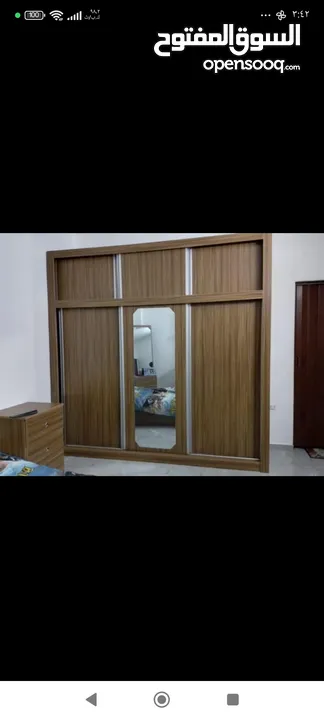 غرف ماستر   غرف اطفال  غرف شباب  خزائن بجميع أحجامها وأشكالها  تفصيل حسب طلبك من خشب ولون بأقل سعر