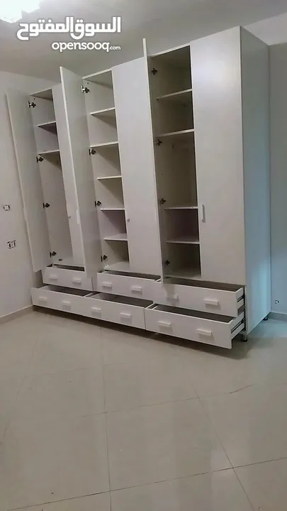 خزائن خشب 3 ابواب  خزائن خشب 4ابواب  خزائن خشب 2باب  بأسعار مناسبه