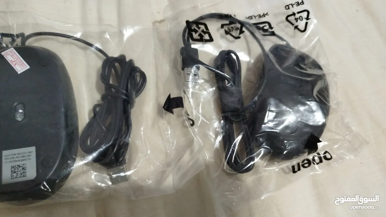 ماوس اورجينال اصلى استعمال كسر زيرو  ماوس سلكي ضوئي ديل   Mouse Optical Dell MS 116
