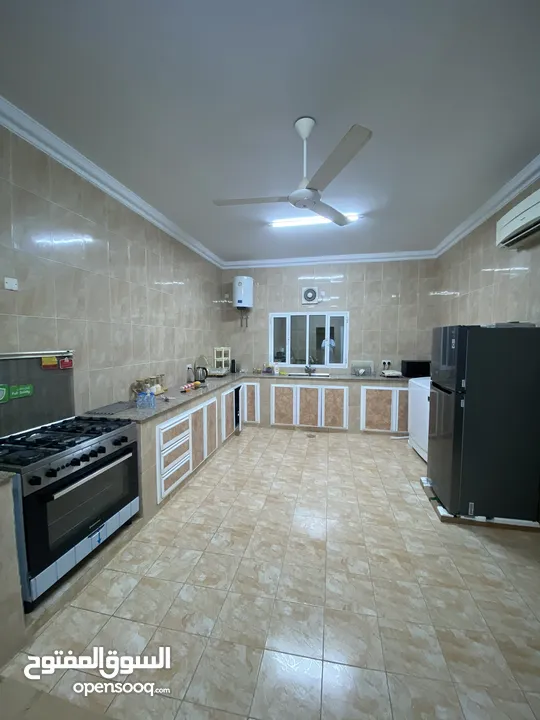 Villa for rent, in Al Maabilah, prime location 10 bedroom