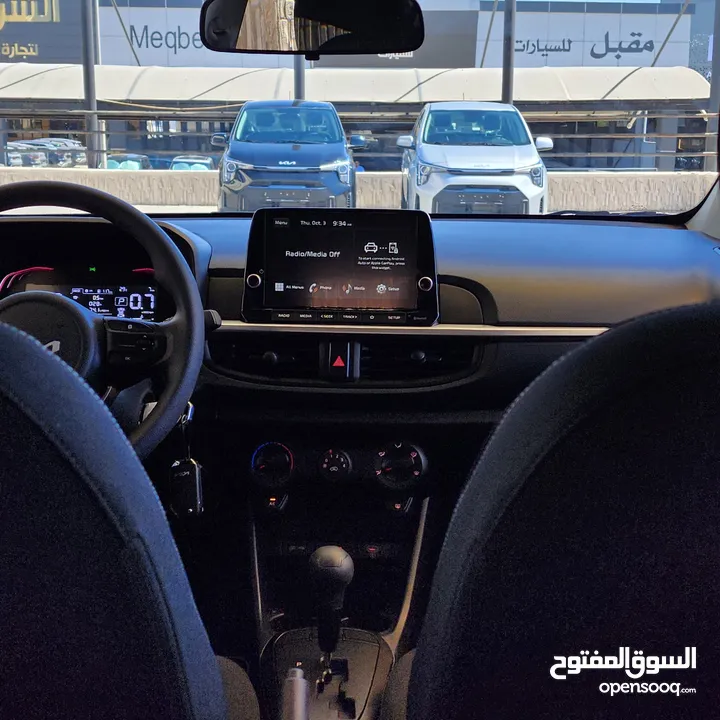 Kia Picanto 2024 الجديده كلياً- كفالة الوكيل الرسمي 5 سنوات وعقد صيانة 30,000 كم زيوت وفلاتر