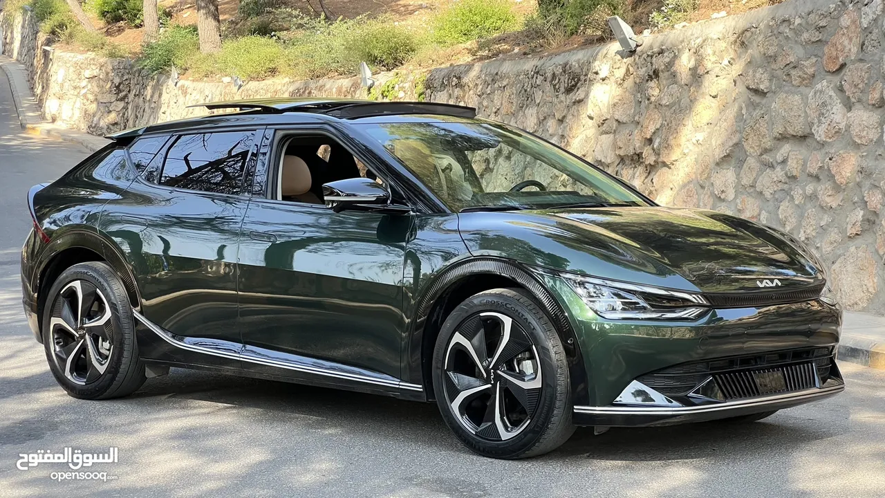 Kia EV6 2022 وارد كوري بحالة الوكالة اعلى صنف