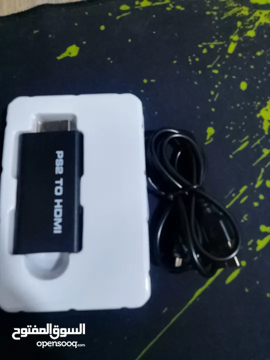 تحويلة بلايستشين 2 ل HDMI، جديدة بس الكرتونة مفتوحة مش مستخدمة ابدا.