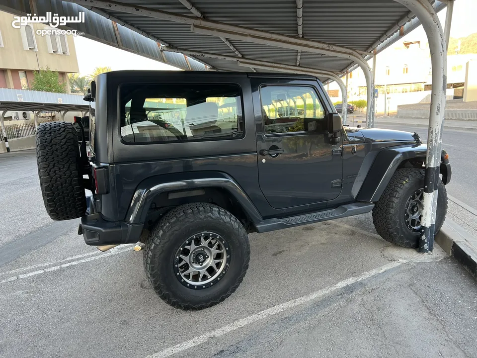 Jeep wrangler sport 2016 with modifications  جيب رانجلر مع مزود