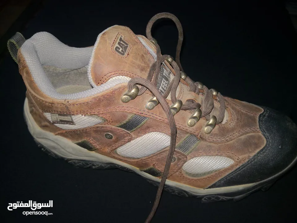 حذاء كات سيفتي سعودي إستعمال بسيط جدا أقل من شهر ستيل تو